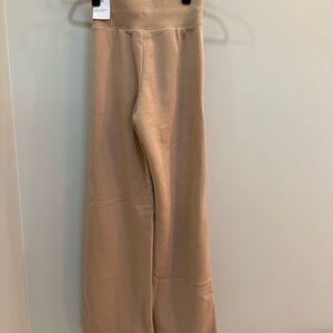 Nike Sportswear Phoenix Fleece High-Waisted Wide-Leg Pants -Tan